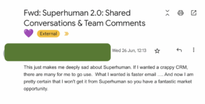 A simple (and affordable) Superhuman alternative