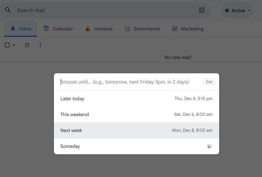 How to snooze emails quickly with Simplehuman How to snooze emails quickly with Simplehuman